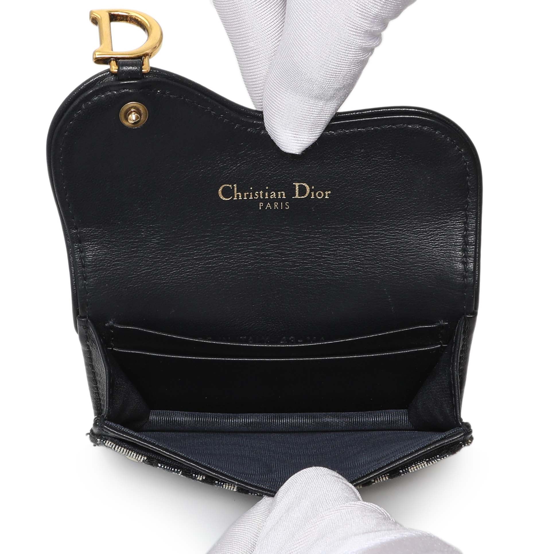 Exclusive Christian Dior Oblique Saddle Card Holder — Alternate View 8