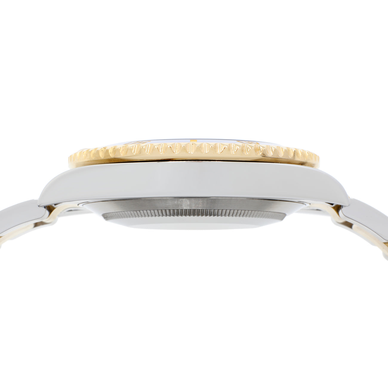 Exclusive Rolex 18K Yellow Gold Stainless Steel Submariner 116613LB — Back View