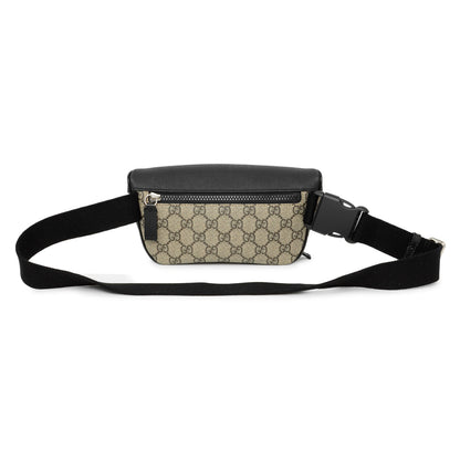 Exclusive Gucci GG Supreme Monogram Belt Bag — Side View