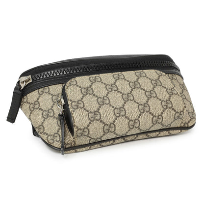 Exclusive Gucci GG Supreme Monogram Belt Bag — Back View