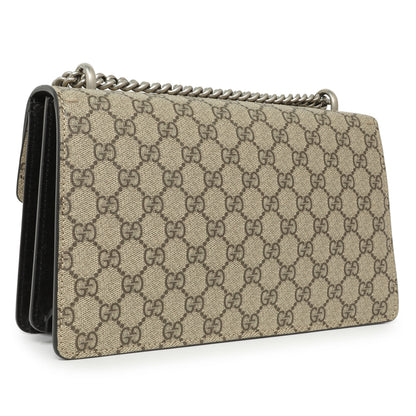 Exclusive Gucci GG Supreme Monogram Small Dionysus Shoulder Bag — Side View