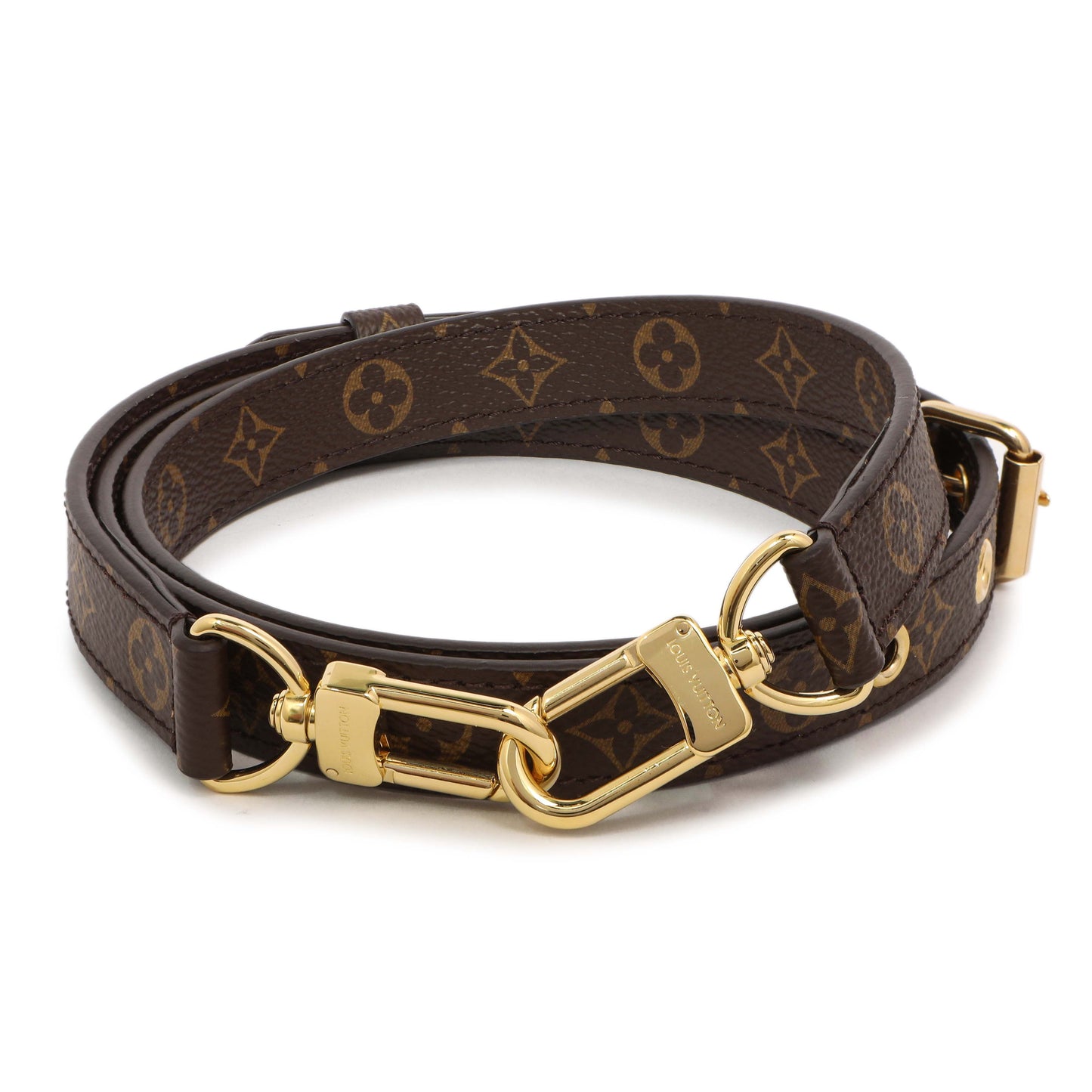Exclusive Louis Vuitton Monogram Adjustable Shoulder Strap 20mm — Front View
