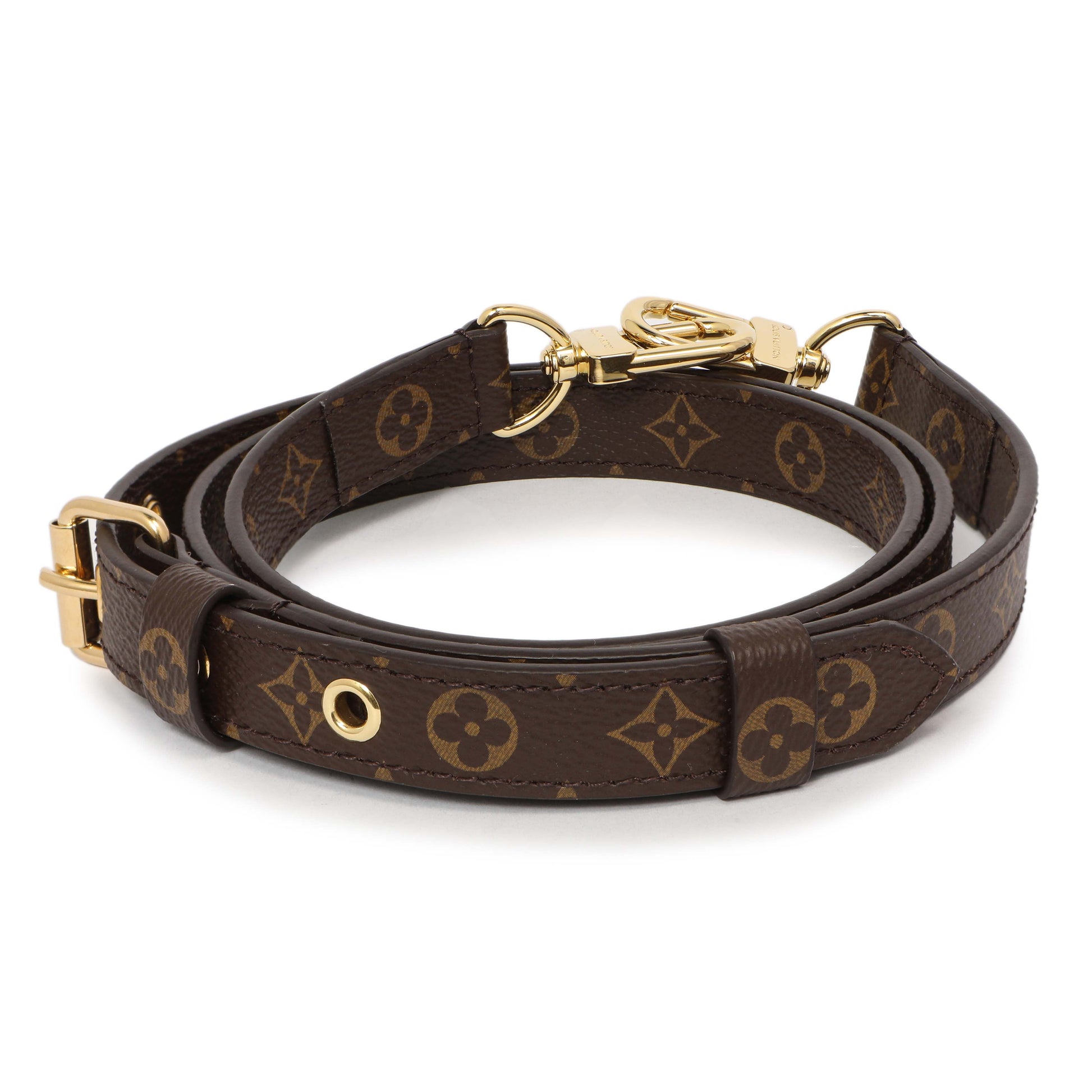 Exclusive Louis Vuitton Monogram Adjustable Shoulder Strap 20mm — Side View