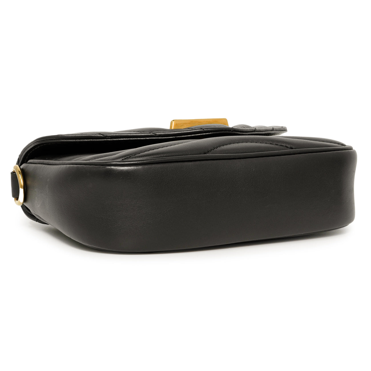 Exclusive Louis Vuitton Black Calfskin New Wave Multi Pochette — Back View