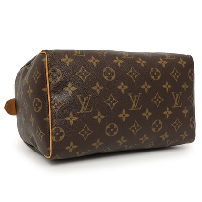 Exclusive Louis Vuitton Monogram Speedy 25 — Back View