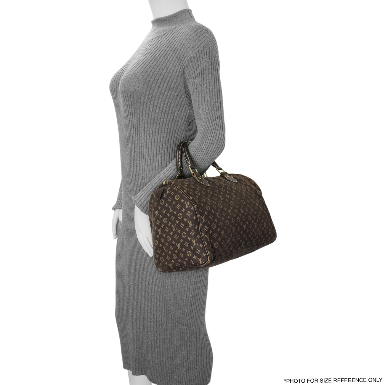 Exclusive Louis Vuitton Fusain Idylle Speedy 30 — Alternate View 11