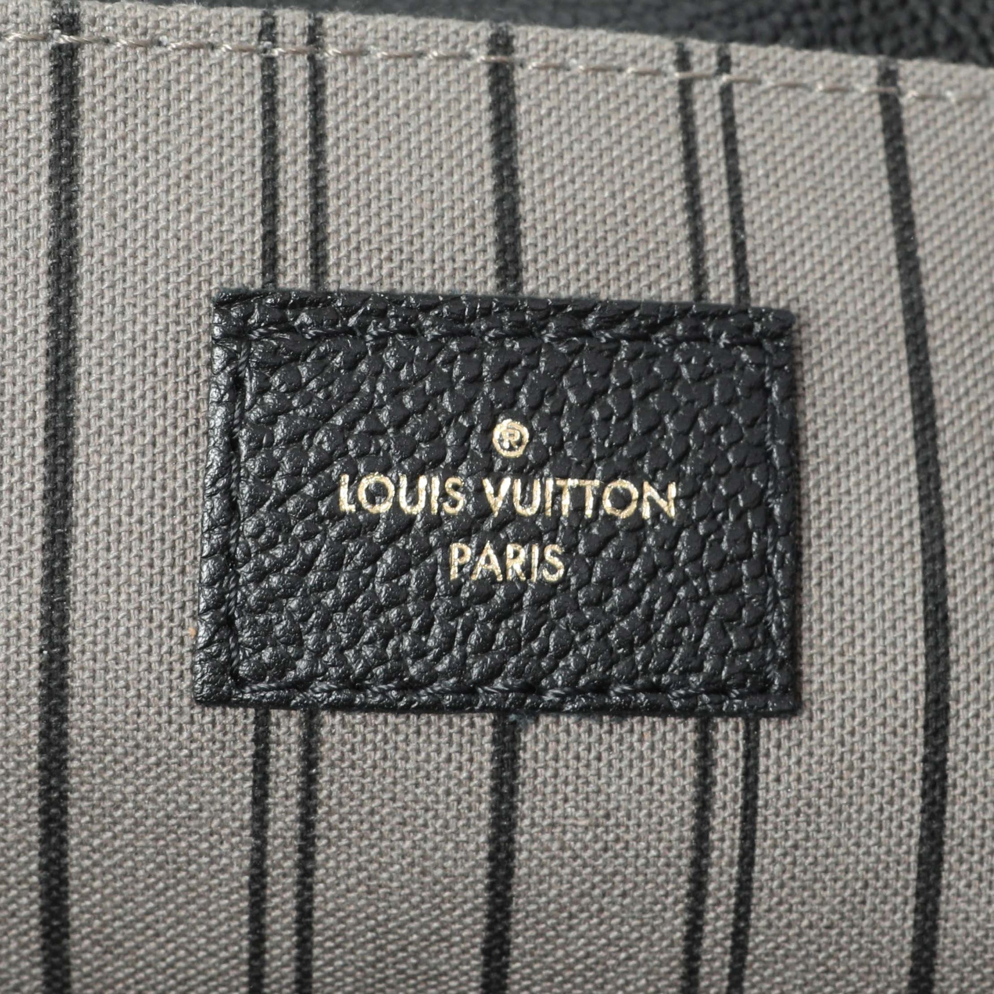Exclusive Louis Vuitton Black Empreinte Pochette Metis — Alternate View 9