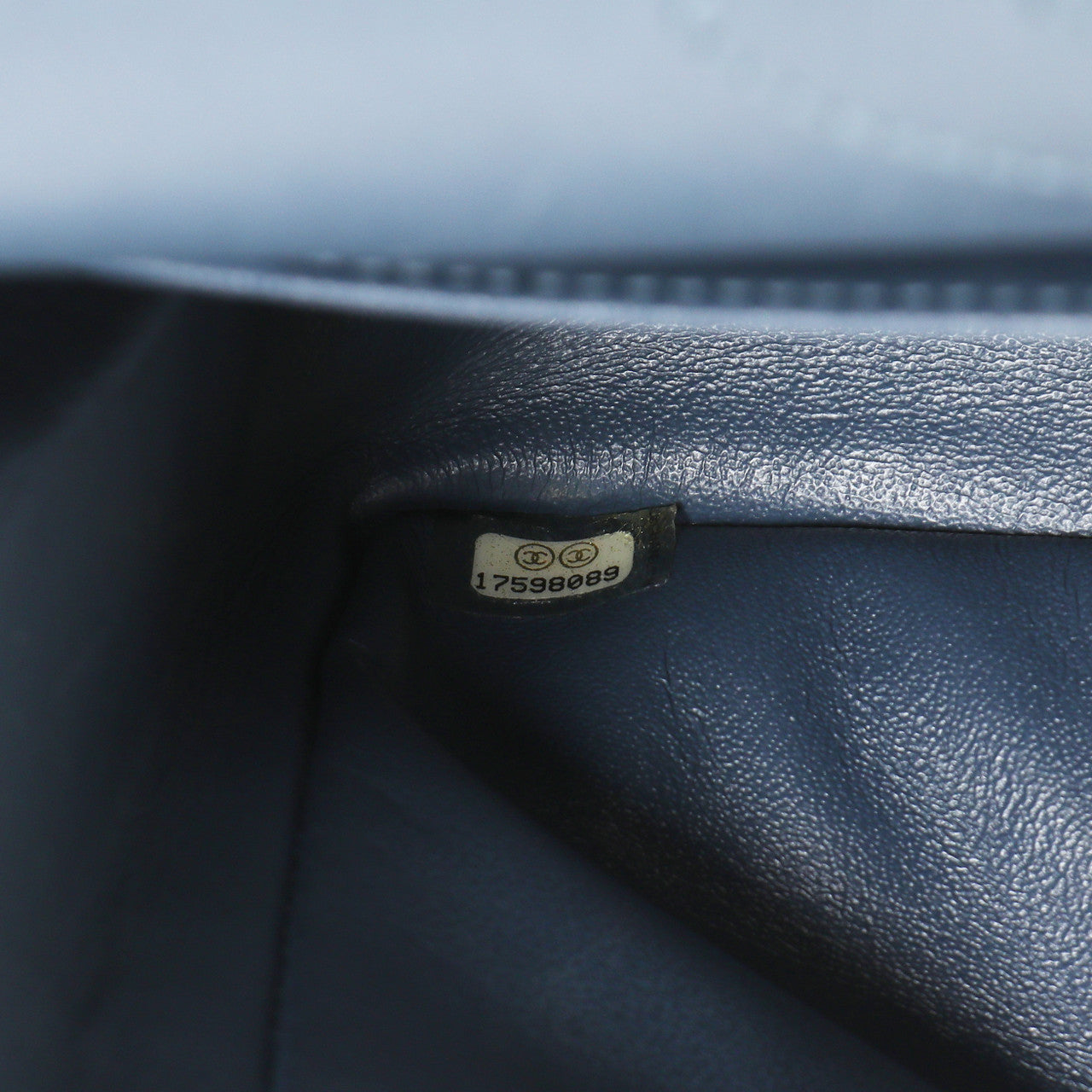 Exclusive Chanel Blue Quilted Aged Calfskin 2.55 Reissue Double Flap 226 — Alternate View 11