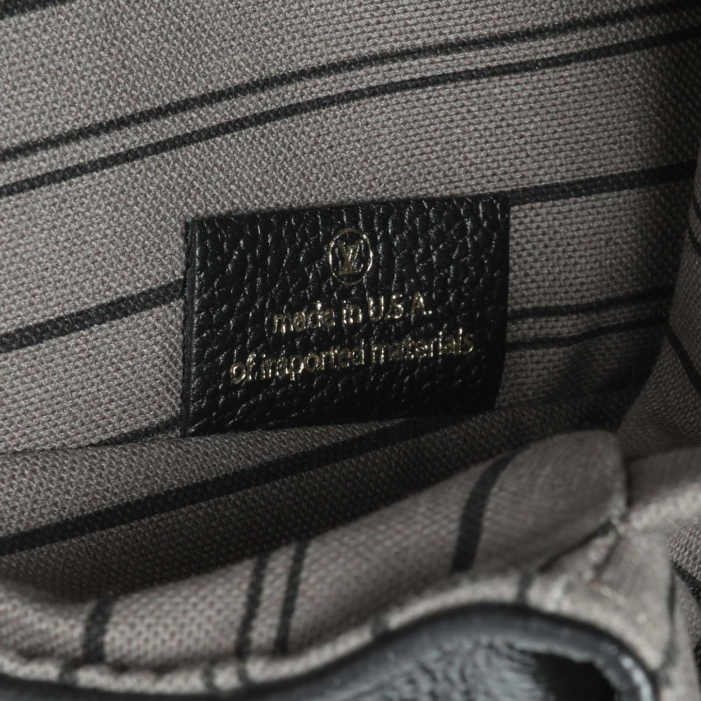 Exclusive Louis Vuitton Black Empreinte Pochette Metis — Alternate View 10