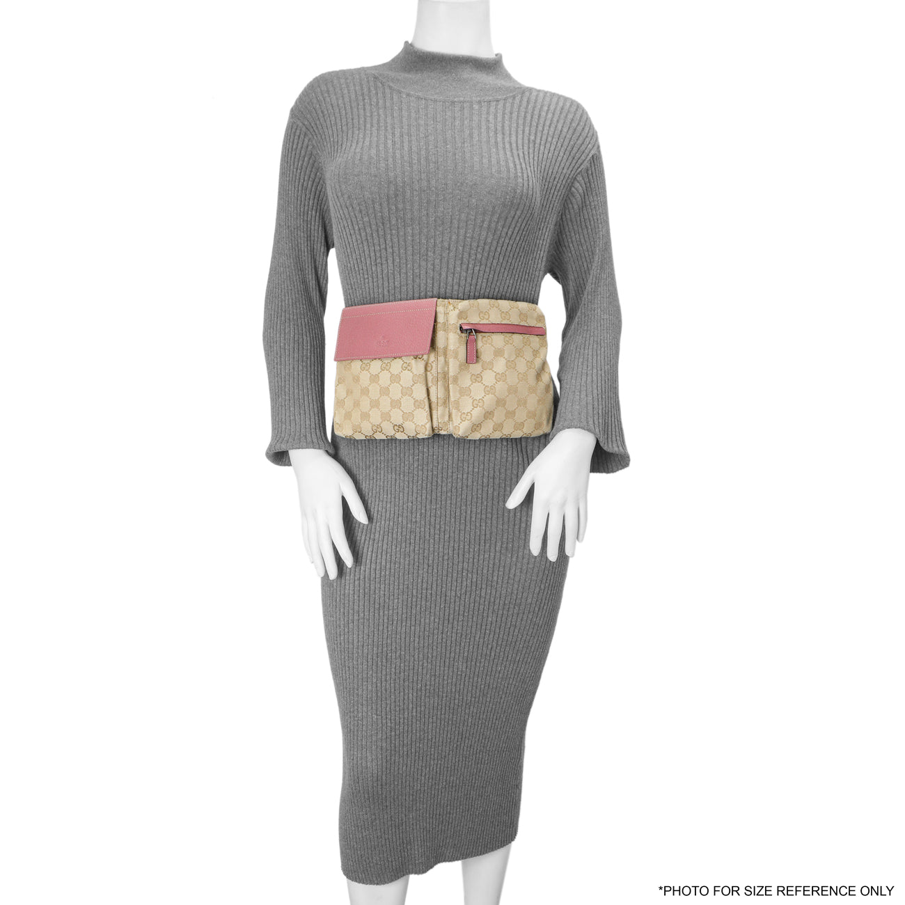 Exclusive Gucci Monogram Double Pocket Belt Bag — Alternate View 8
