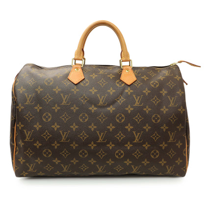 Exclusive Louis Vuitton Monogram Speedy 40 — Front View