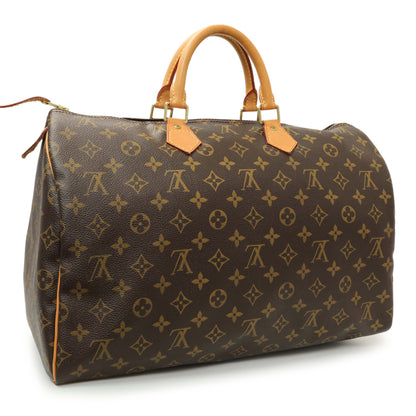 Exclusive Louis Vuitton Monogram Speedy 40 — Side View