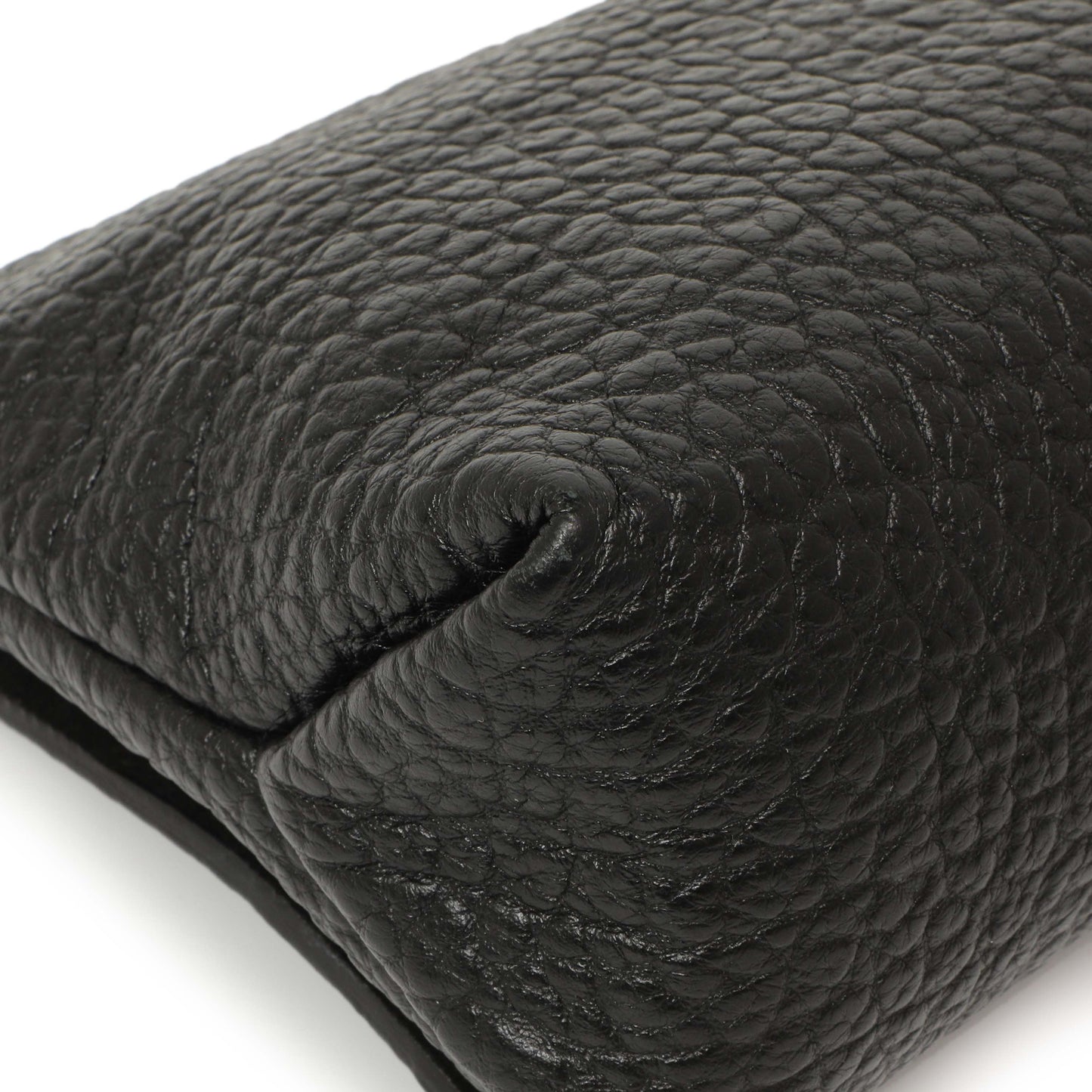 Exclusive Burberry Black Grained Calfskin Mildenhall Crossbody — Lifestyle View