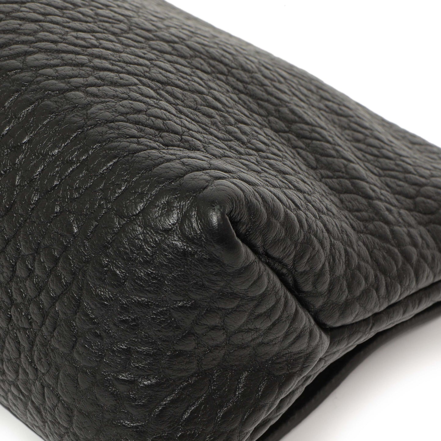 Exclusive Burberry Black Grained Calfskin Mildenhall Crossbody — Alternate View 7