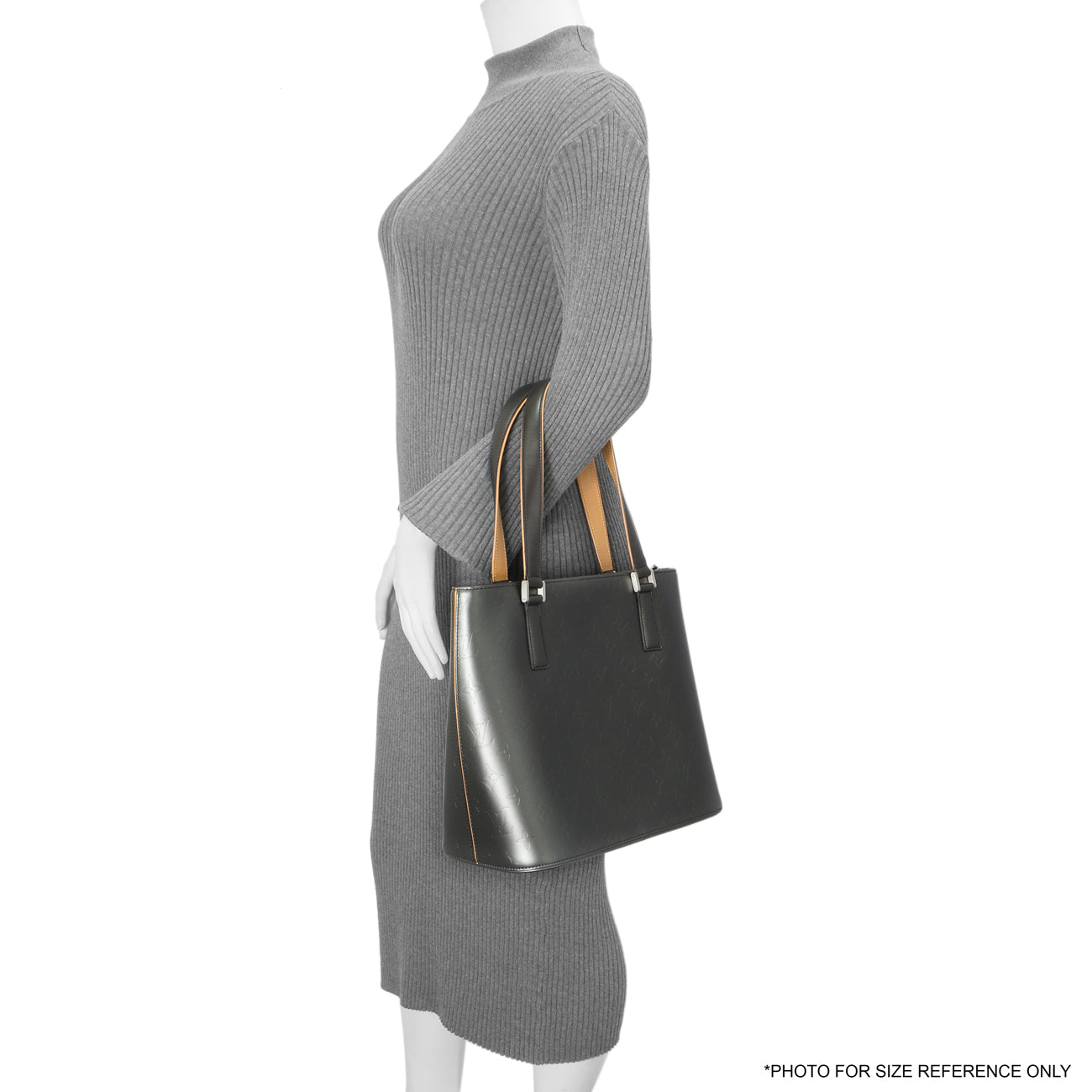 Exclusive Louis Vuitton Grey Mat Monogram Stockton — Alternate View 11