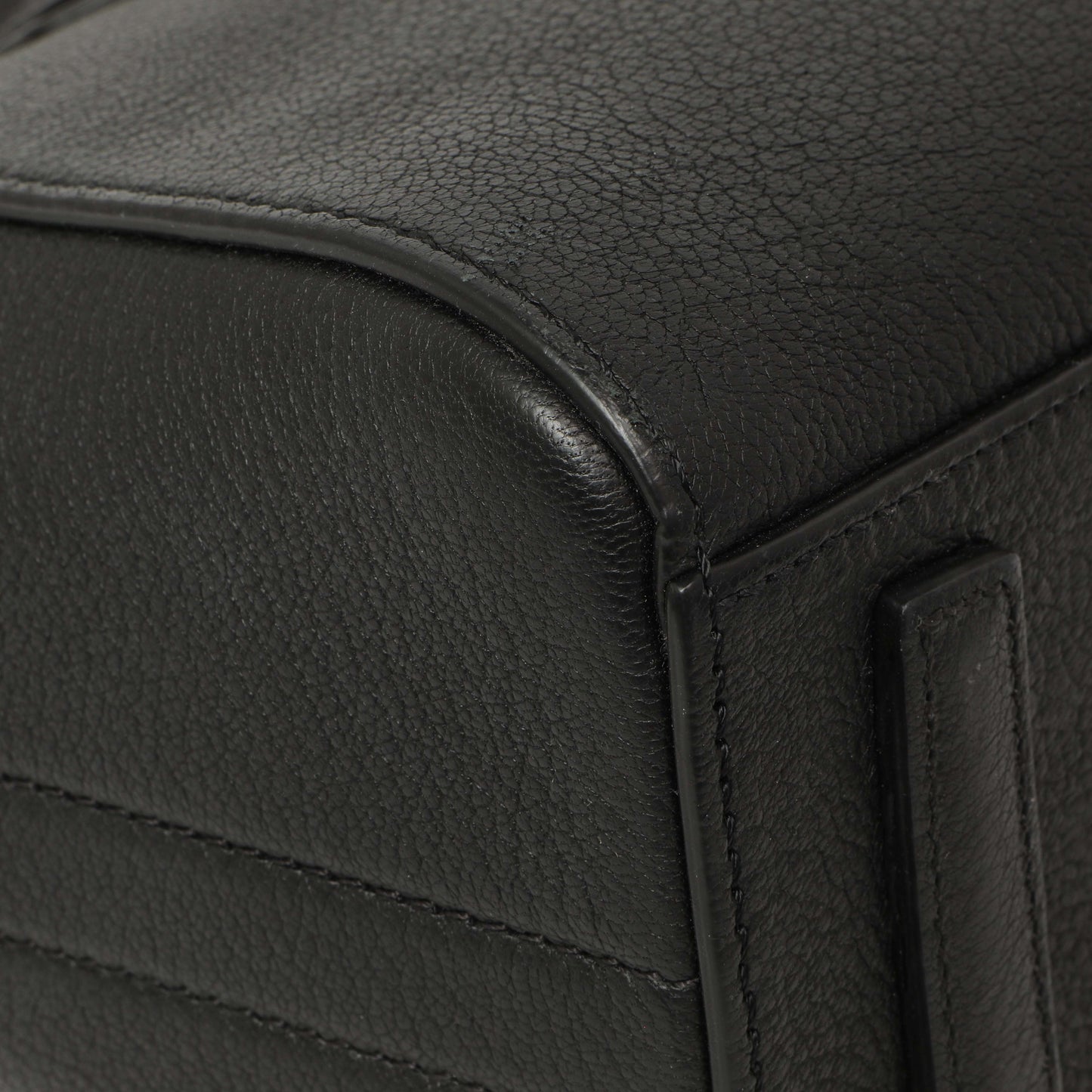 Exclusive Givenchy Black Sugar Goatskin Mini Antigona — Top View