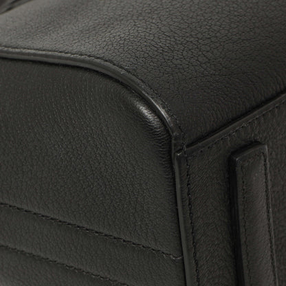 Exclusive Givenchy Black Sugar Goatskin Mini Antigona — Top View