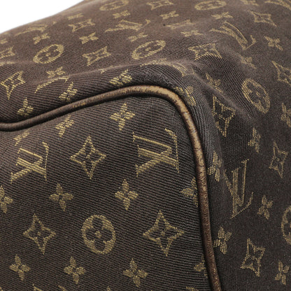 Exclusive Louis Vuitton Fusain Idylle Speedy 30 — Top View