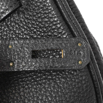 Exclusive Hermes Black Togo Birkin 35 — Alternate View 10