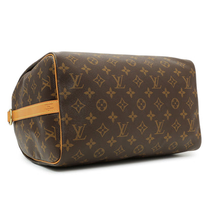 Exclusive Louis Vuitton Monogram Speedy Bandouliere 30 — Back View