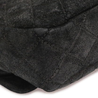 Exclusive Chanel Black Cowhide Paris Dallas Double Flap — Lifestyle View