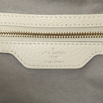 Exclusive Louis Vuitton Ivory Mahina Cirrus MM — Alternate View 9