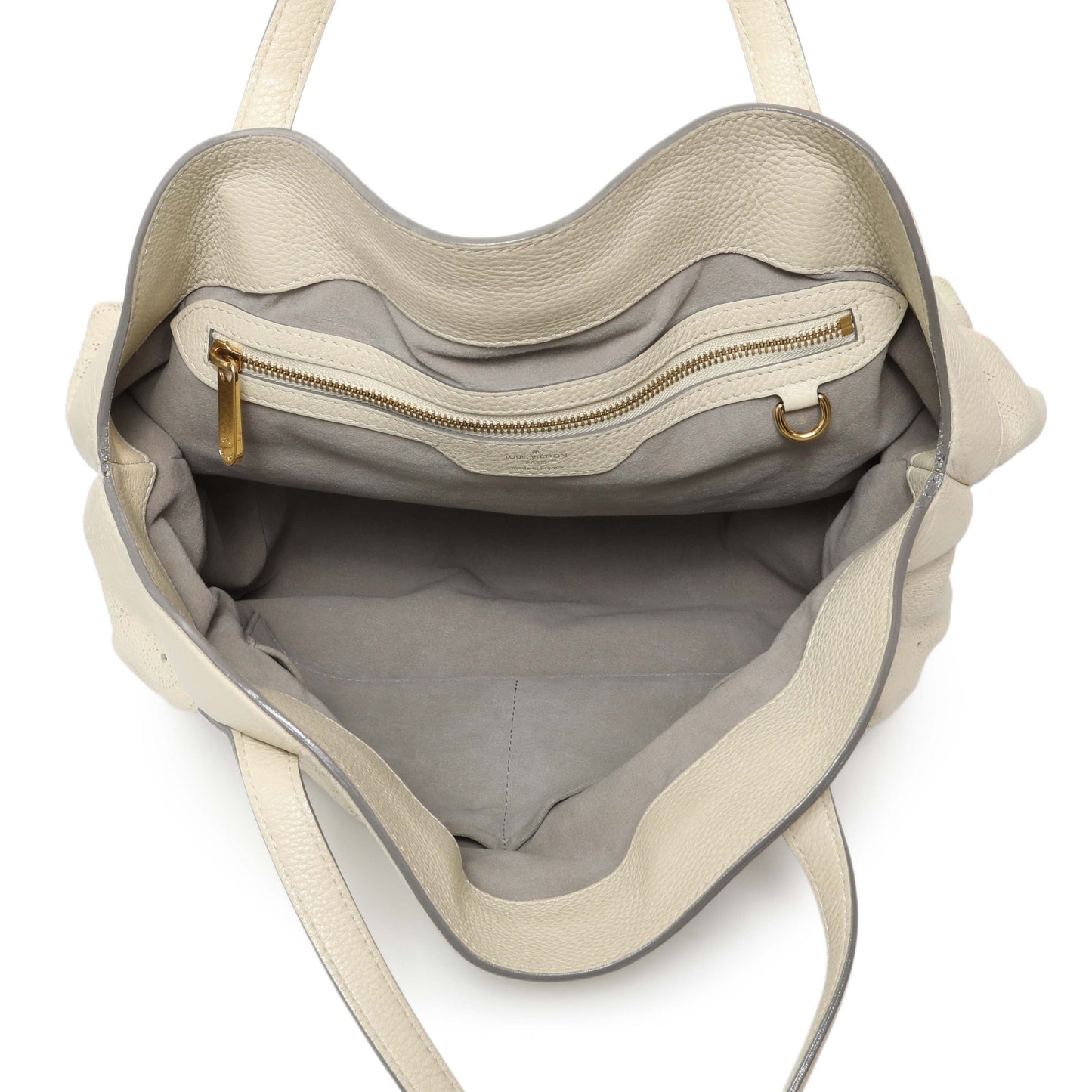 Exclusive Louis Vuitton Ivory Mahina Cirrus MM — Alternate View 8