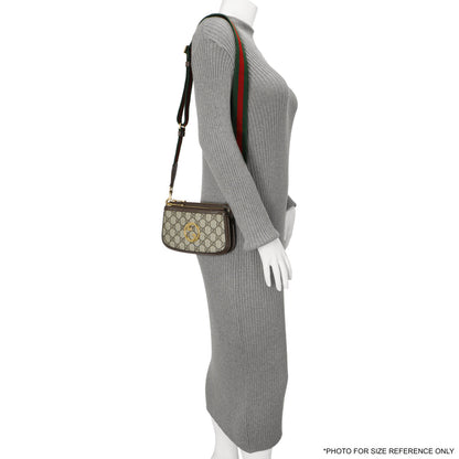 Exclusive Gucci Web Mini Blondie Crossbody Bag — Alternate View 8