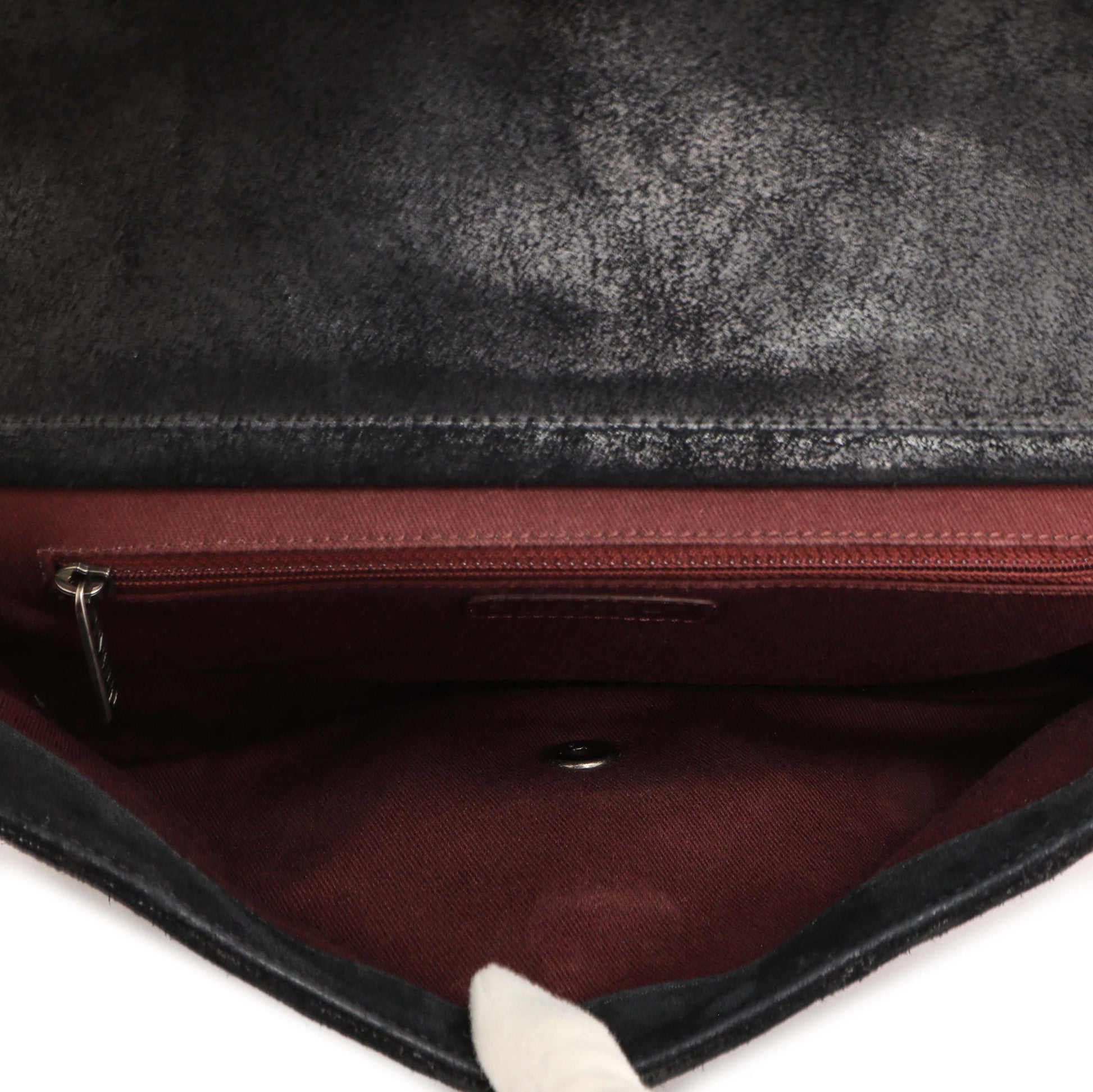 Exclusive Chanel Black Cowhide Paris Dallas Double Flap — Alternate View 9