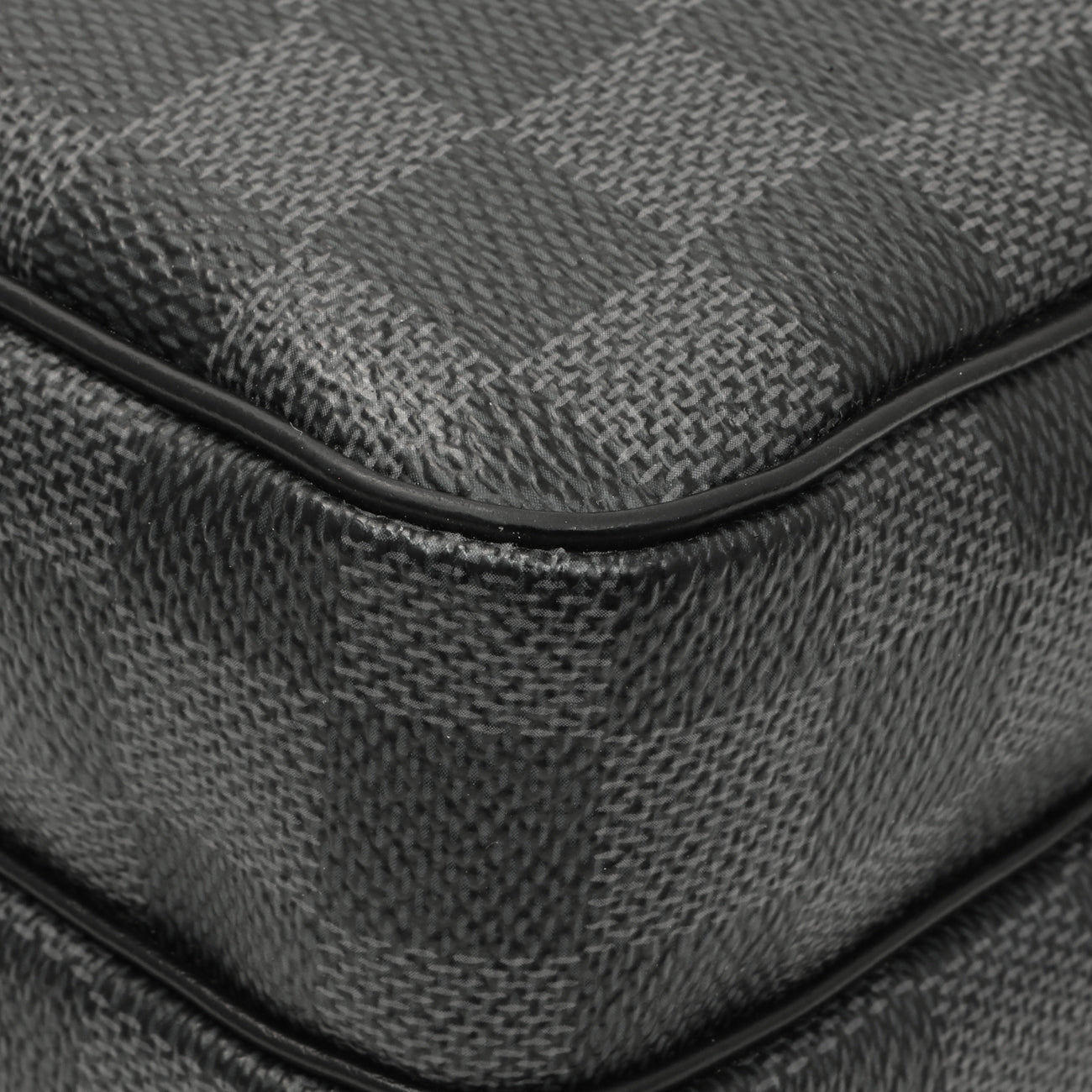 Exclusive Louis Vuitton Damier Graphite Rem Bag — Detail View