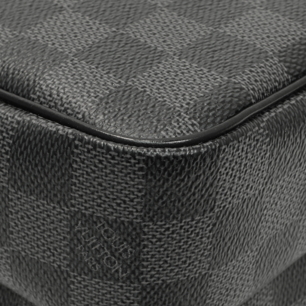 Exclusive Louis Vuitton Damier Graphite Rem Bag — Lifestyle View