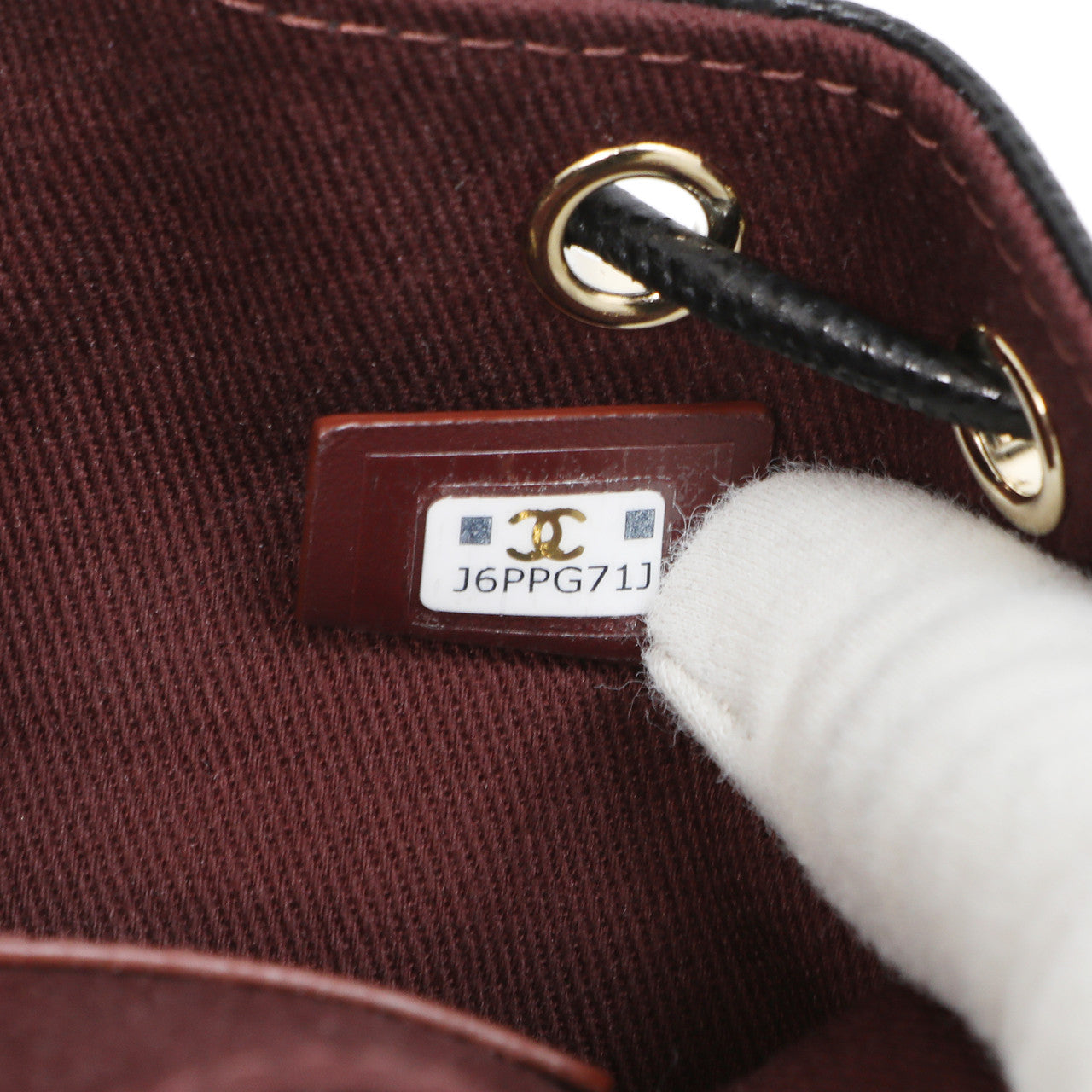 Exclusive Chanel Black Caviar Mini CC Pocket Bucket Bag — Alternate View 7