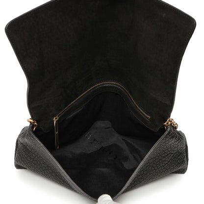 Exclusive Burberry Black Grained Calfskin Mildenhall Crossbody — Alternate View 8