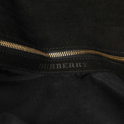 Exclusive Burberry Black Grained Calfskin Mildenhall Crossbody — Alternate View 9