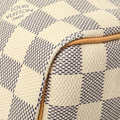 Exclusive Louis Vuitton Damier Azur Speedy Bandouliere 25 — Alternate View 7