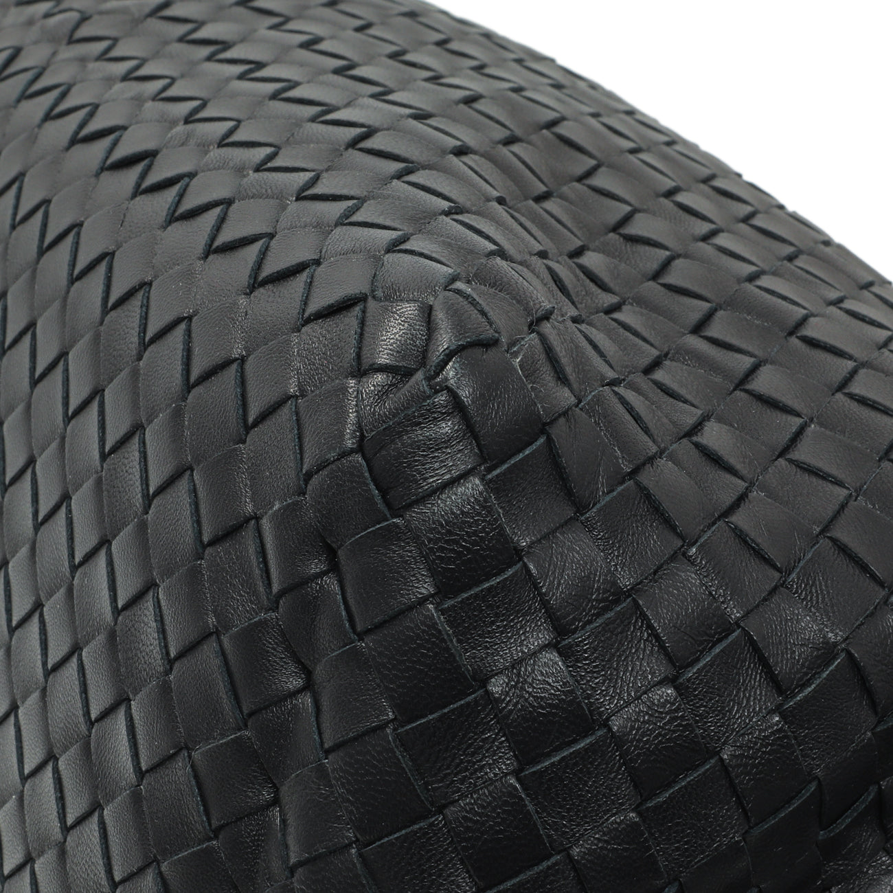Exclusive Bottega Veneta Black Nappa Intrecciato Brick Tote — Alternate View 7