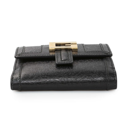 Exclusive Gucci Black Calfskin Vintage Compact Wallet — Back View