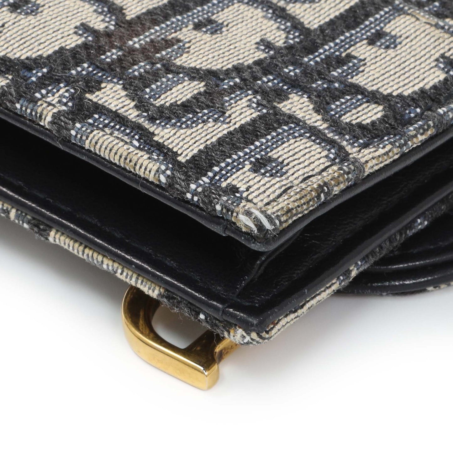 Exclusive Christian Dior Oblique Saddle Card Holder — Alternate View 7
