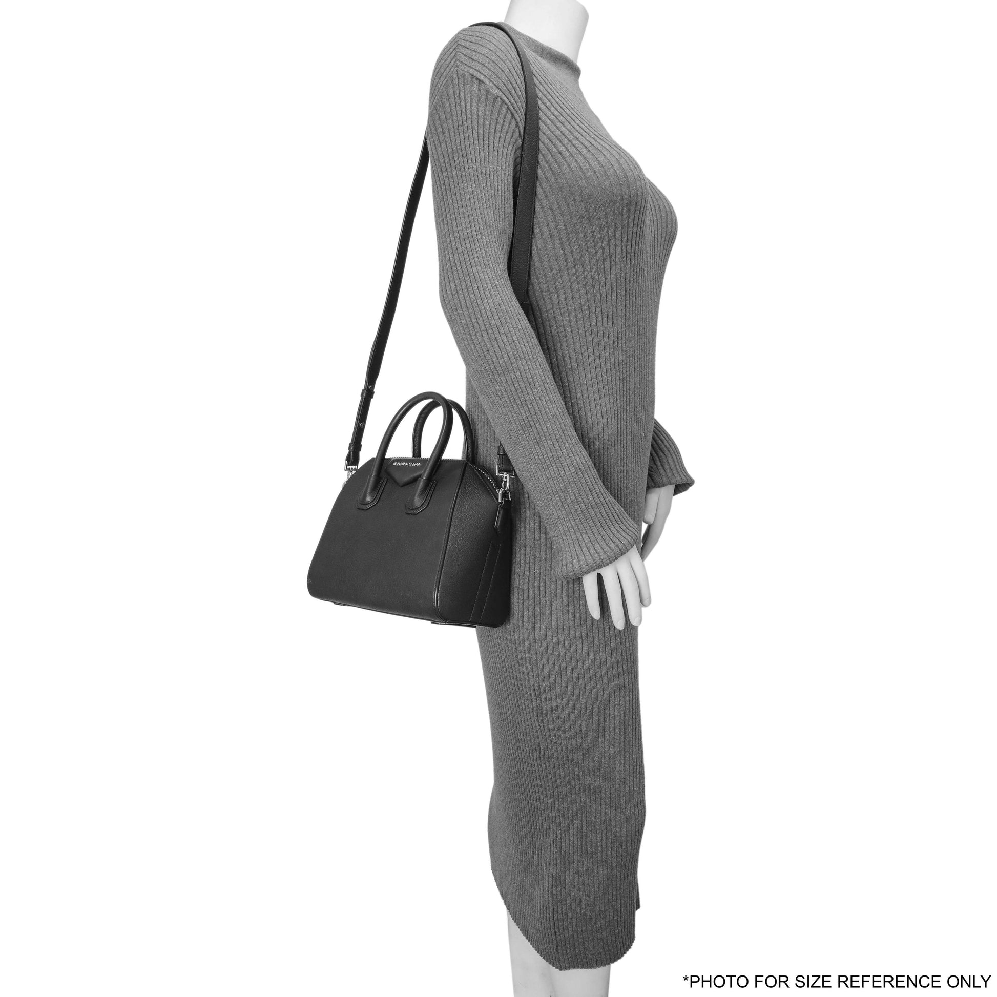 Exclusive Givenchy Black Sugar Goatskin Mini Antigona — Alternate View 13