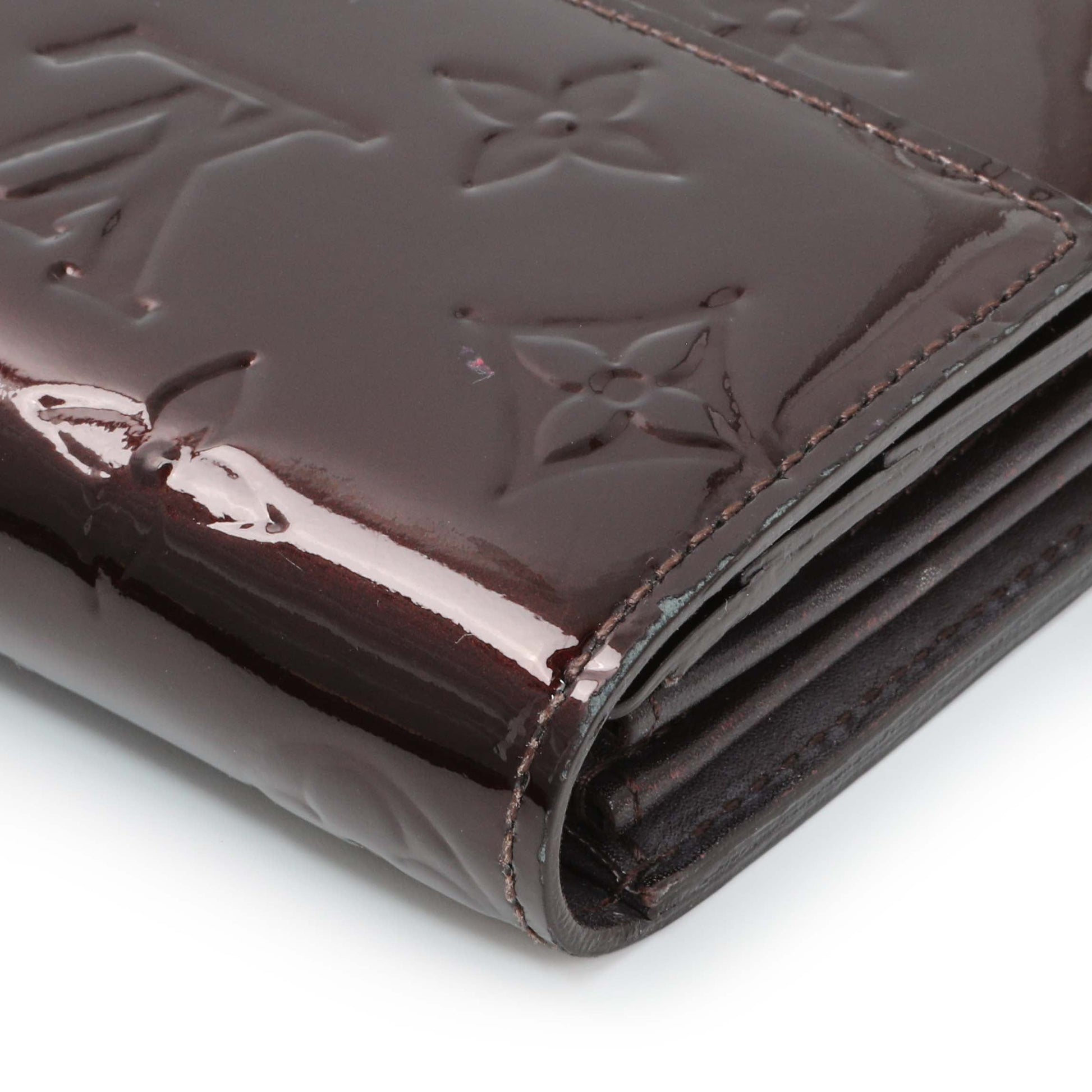 Exclusive Louis Vuitton Amarante Vernis Sarah Wallet — Alternate View 7
