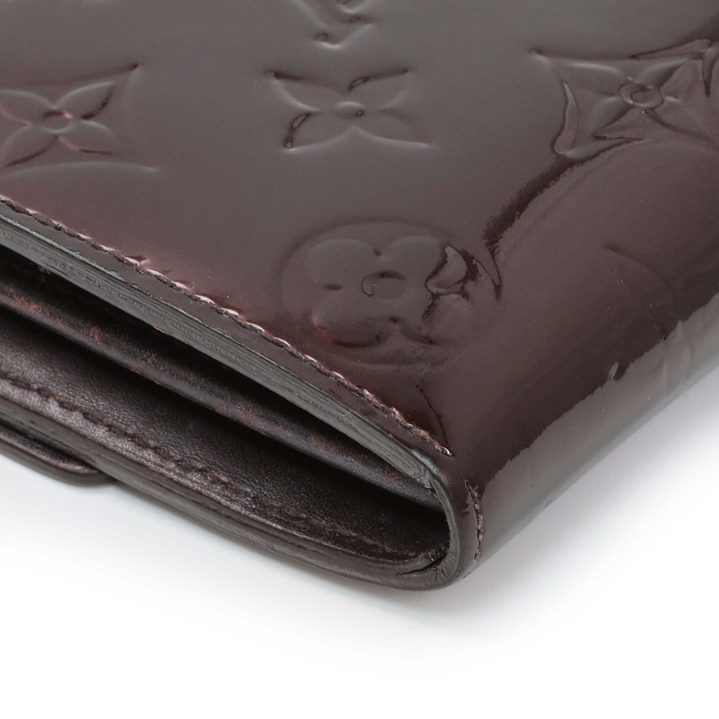 Exclusive Louis Vuitton Amarante Vernis Sarah Wallet — Alternate View 8