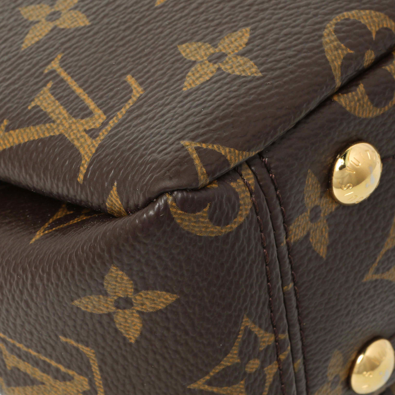 Exclusive Louis Vuitton Monogram Noir Pallas BB — Top View