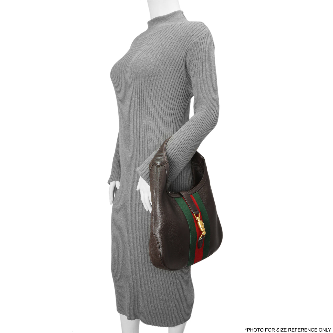 Exclusive Gucci Grained Calfskin Medium Jackie Hobo — Alternate View 7