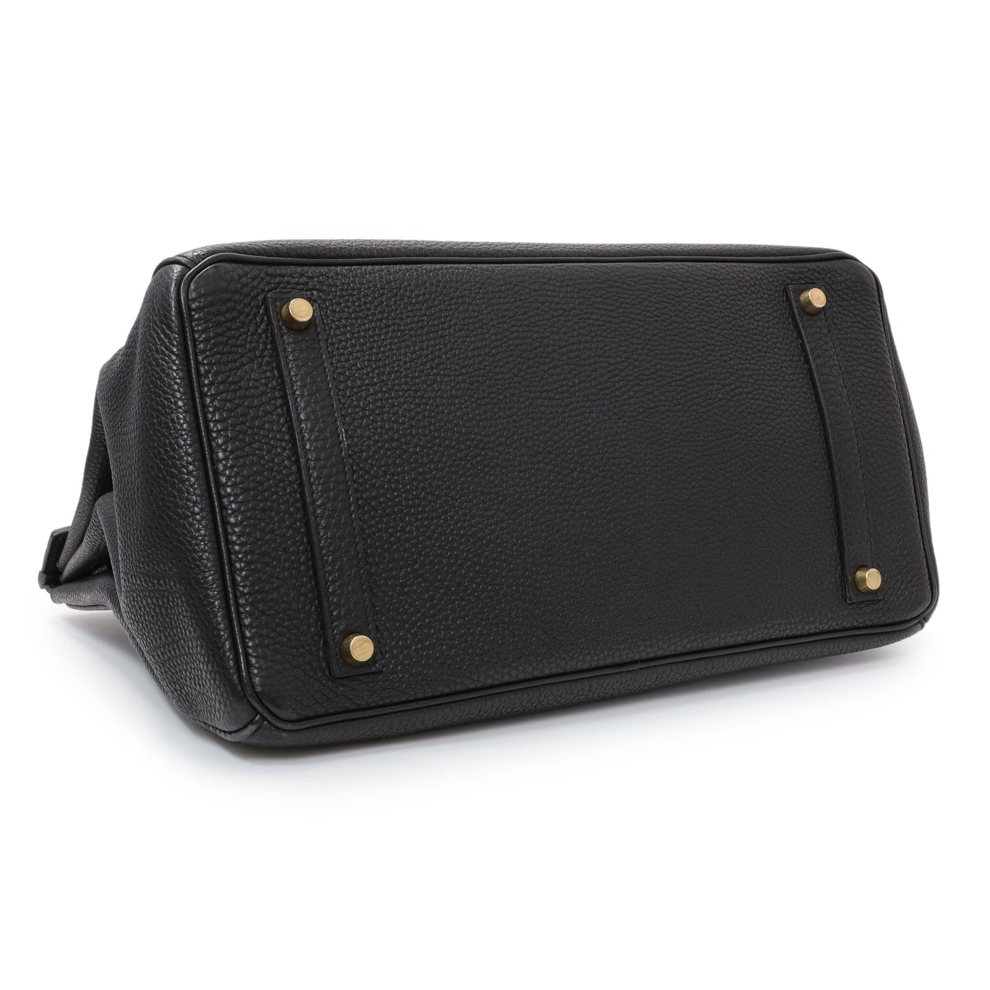 Exclusive Hermes Black Togo Birkin 35 — Back View