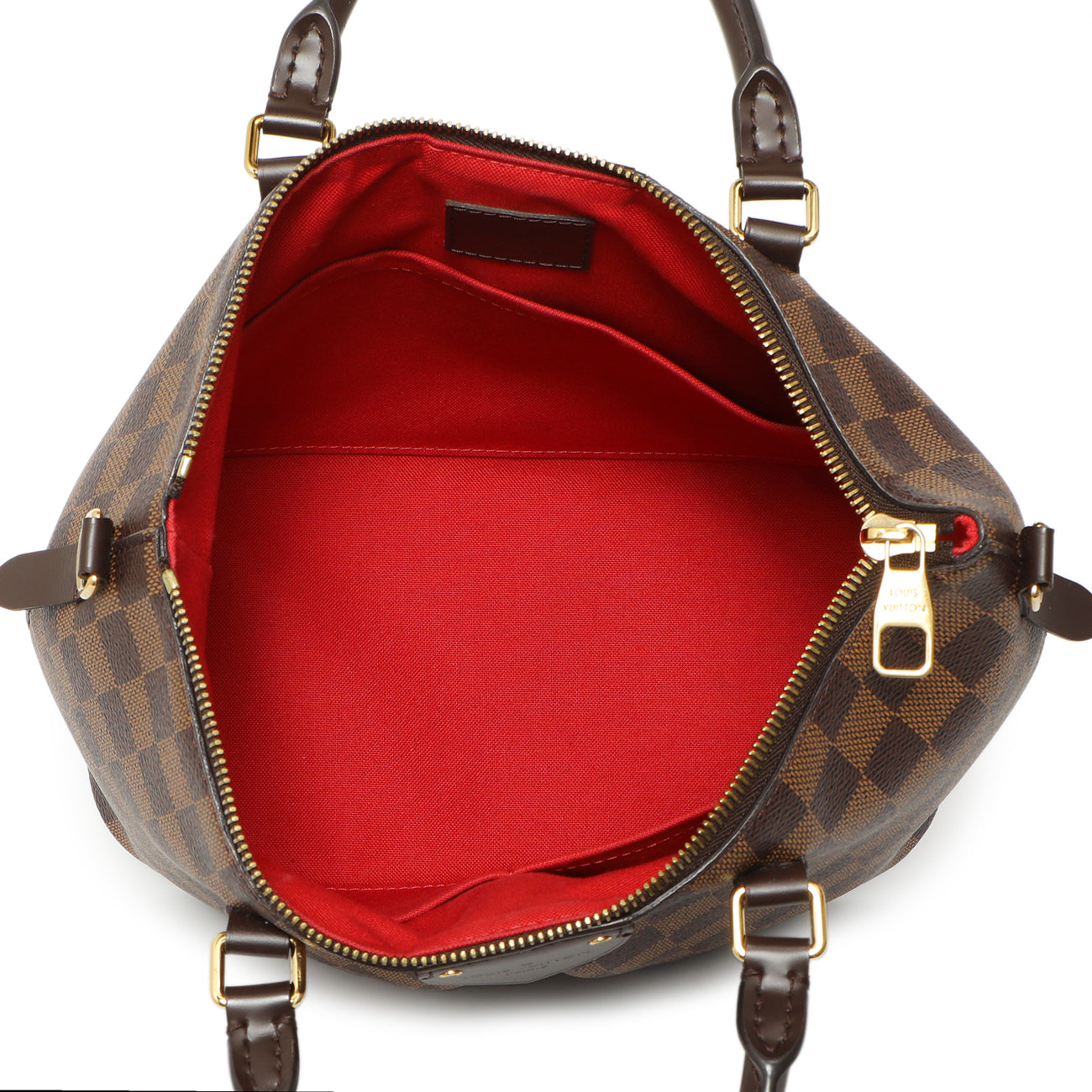 Exclusive Louis Vuitton Damier Ebene Siena PM — Top View