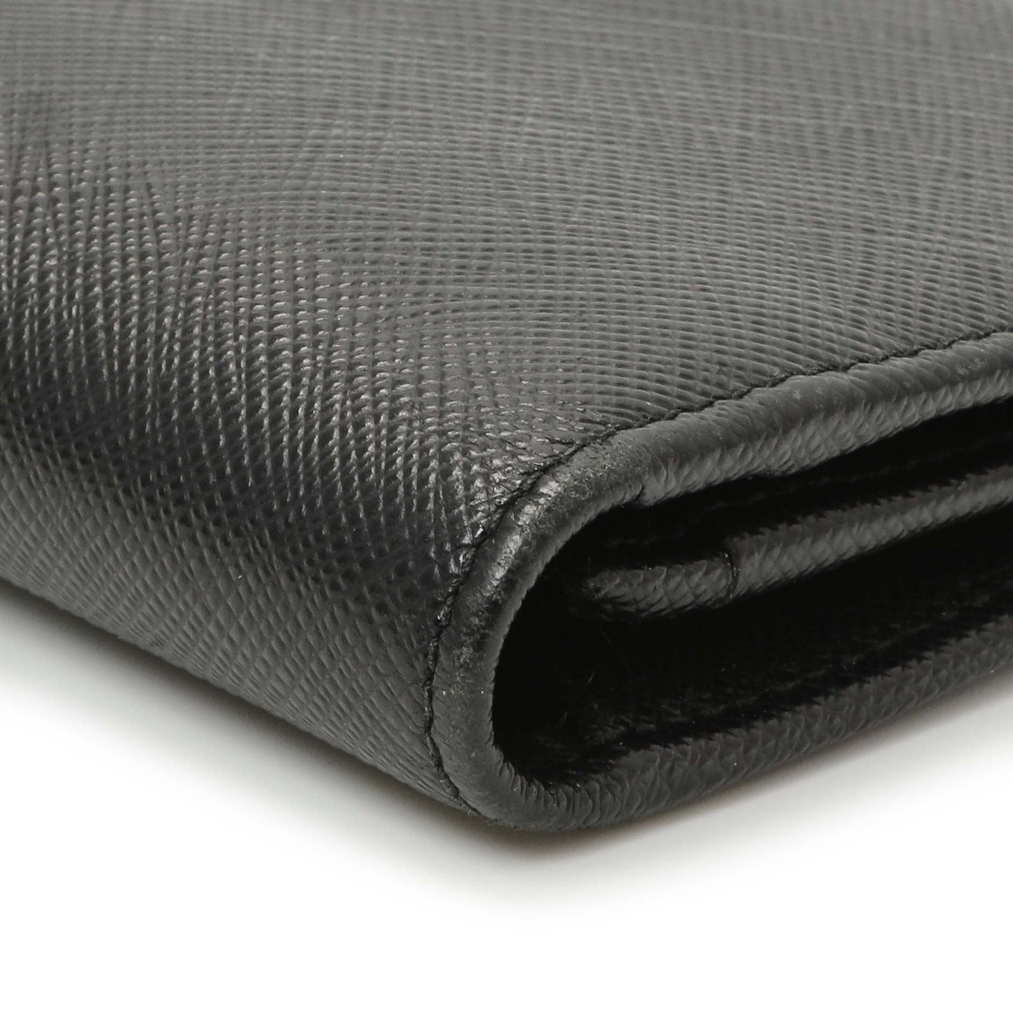 Exclusive Prada Nero Saffiano Bifold Long Wallet — Alternate View 9