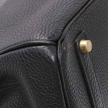 Exclusive Hermes Black Togo Birkin 35 — Lifestyle View
