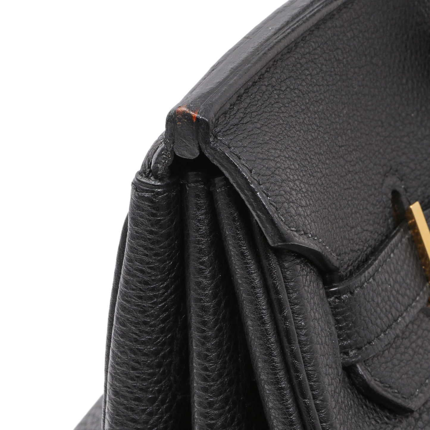 Exclusive Hermes Black Togo Birkin 35 — Alternate View 12