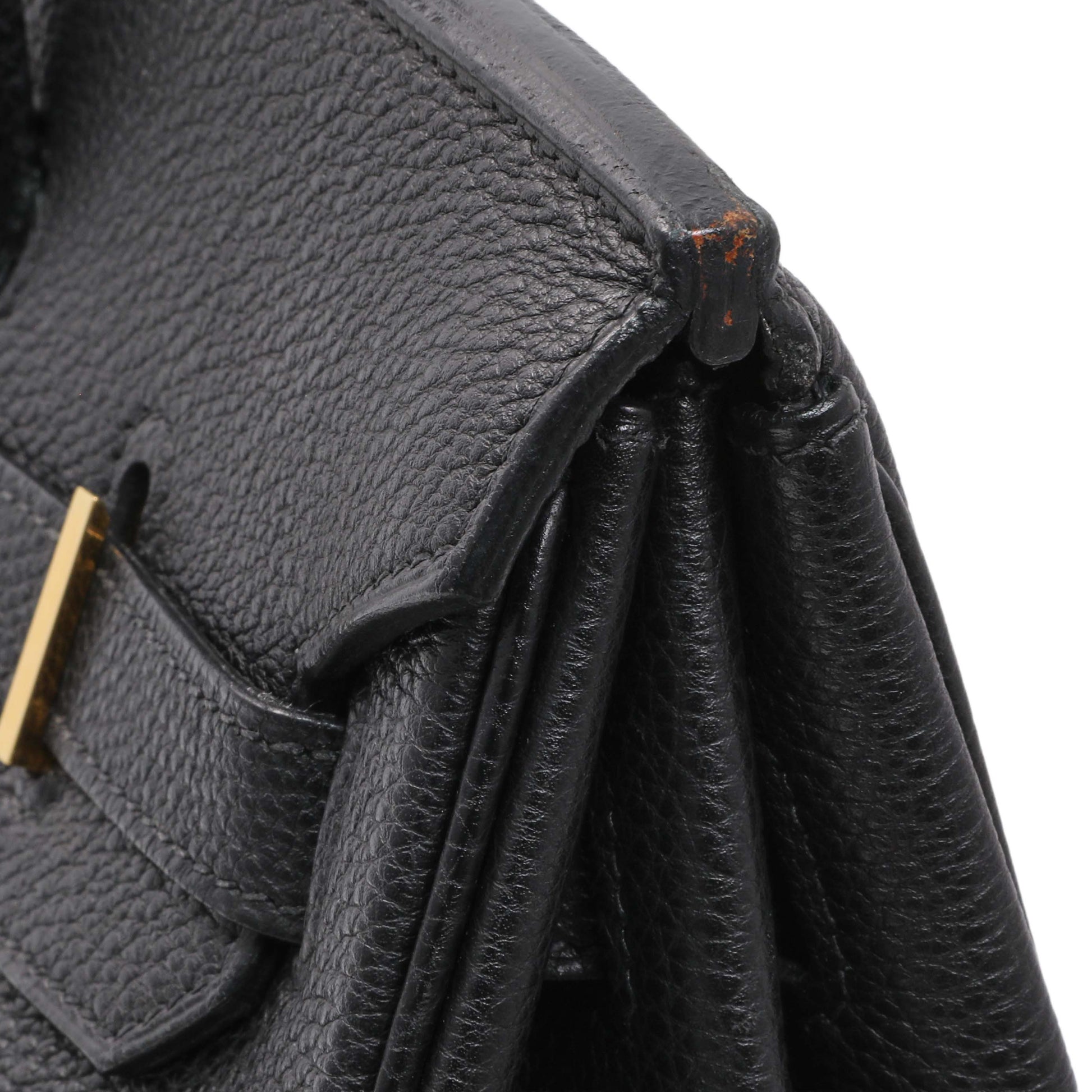 Exclusive Hermes Black Togo Birkin 35 — Alternate View 13
