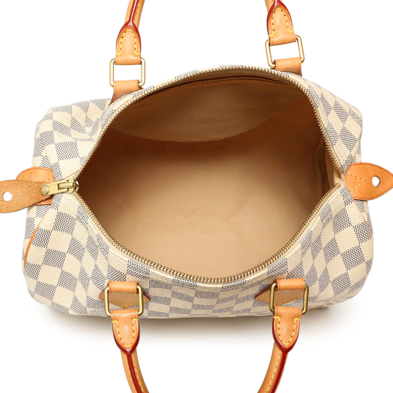 Exclusive Louis Vuitton Damier Azur Speedy 30 — Alternate View 8